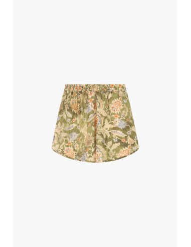 Regular-fit shorts met elastische bloemenprint van Dixie