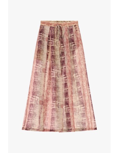Palazzo-broek met tie-dyeprint en trekkoord van Dixie