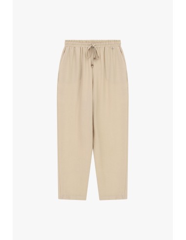 Broek met elastische taille en verstelbaar trekkoord Dixie