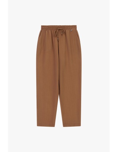 Broek met elastische taille en verstelbaar trekkoord Dixie