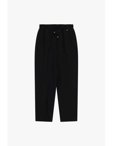 Broek met elastische taille en verstelbaar trekkoord Dixie