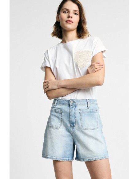 Shorts met zakken aan de voorkant Please
