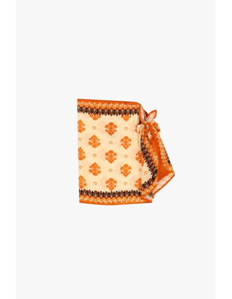 Korte knooprok met geometrische print van Dixie