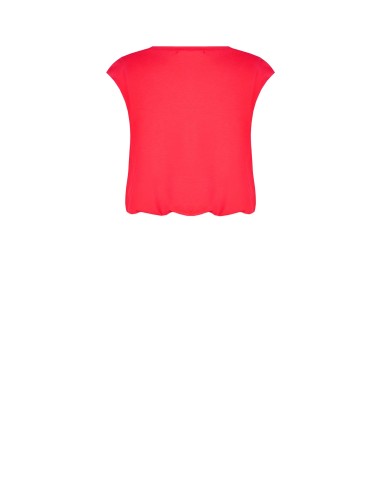 Katoenen ballon top met afneembare ketting met RR-logo Rinascimento