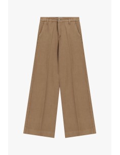 Hoge taille palazzobroek met zijzakken Please 2