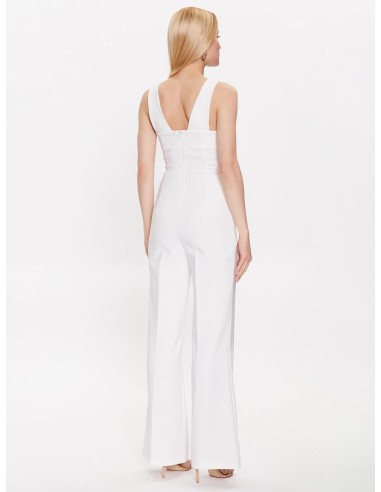Flare jumpsuit met juweel in de taille van Rinascimento