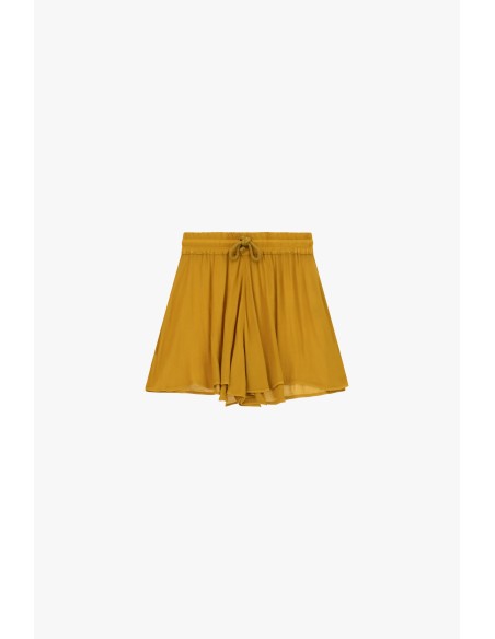 Korte skorts met elastische taille en trekkoord van Dixie