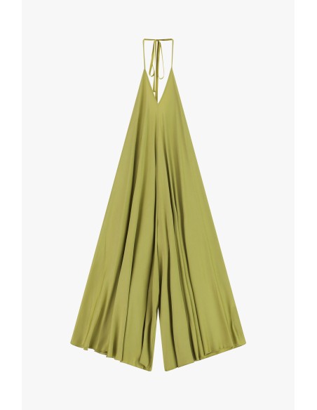 Ruime jumpsuit met V-hals en dunne schouderbandjes Dixie