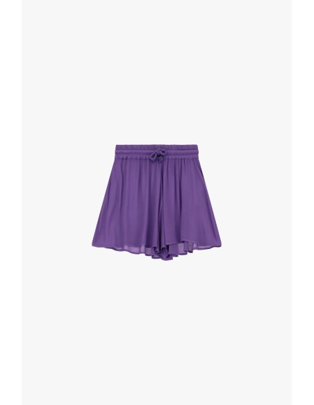 Korte skorts met elastische taille en trekkoord van Dixie