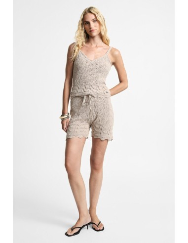 Regular-fit gebreide shorts met trekkoord Please