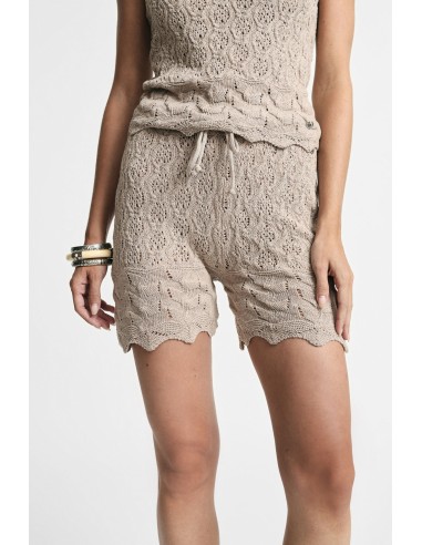 Regular-fit gebreide shorts met trekkoord Please