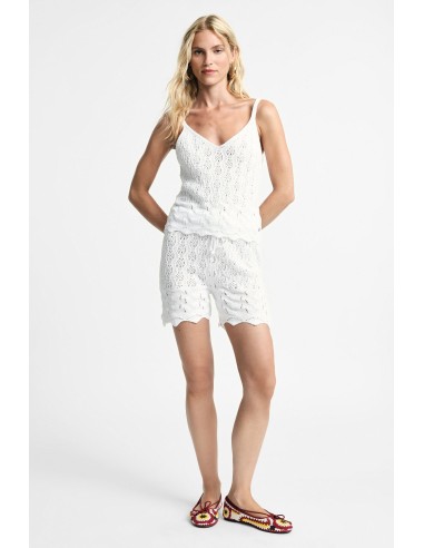 Regular-fit gebreide shorts met trekkoord Please