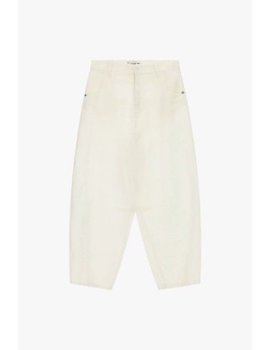 Palazzobroek met hoge taille en cropped snit, alstublieft