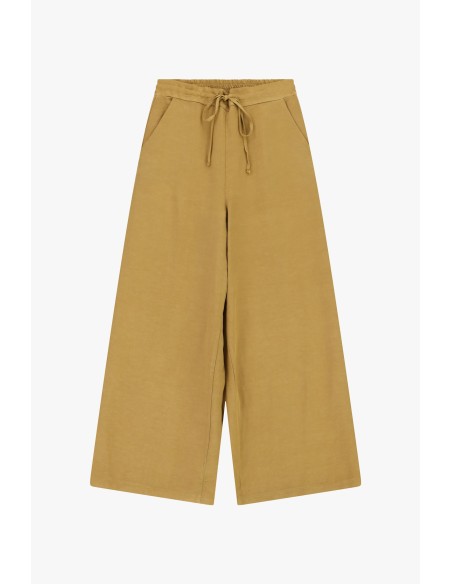 Palazzo-broek met elastische taille en trekkoord Dixie