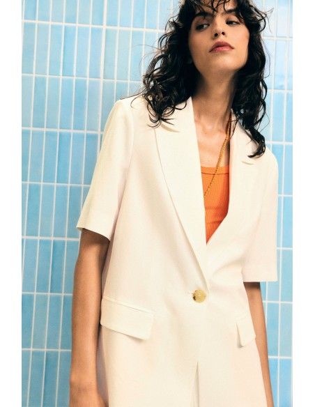 Blazer met korte mouwen en zakken Alstublieft
