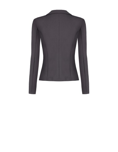 Getailleerde blazer van scuba-crêpe van Rinascimento
