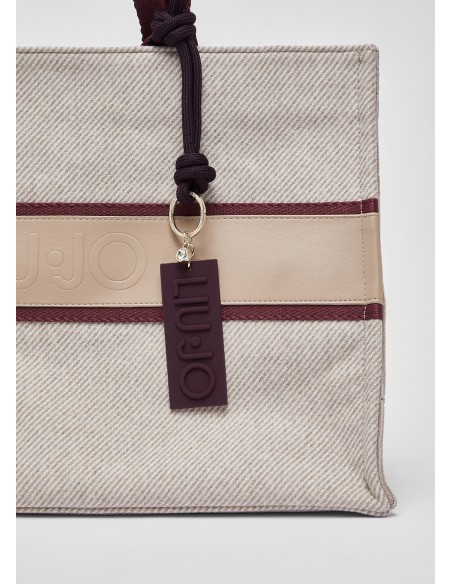 Grote tote-bag van stof van Liu Jo