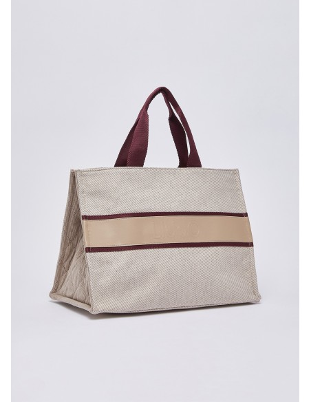Grote tote-bag van stof van Liu Jo