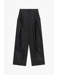 Wijde Palazzo-broek met plooien en Dixie-sluiting 2