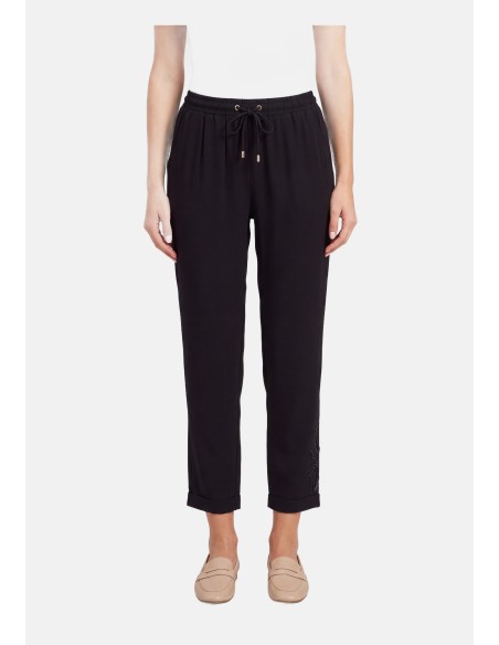 Liu Jo-pantalon met paillettenbies