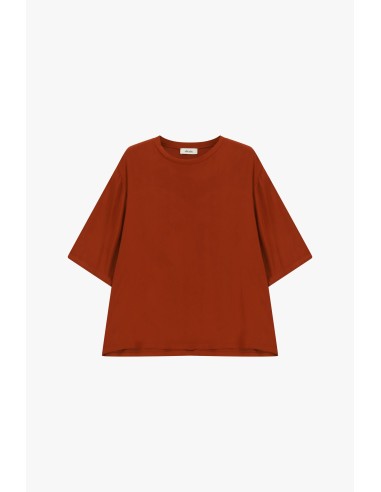 Dixie T-shirt met wijde mouwen en boxy pasvorm