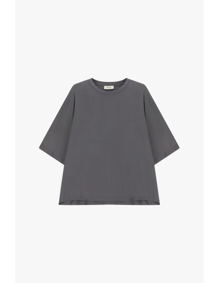 Dixie T-shirt met wijde mouwen en boxy pasvorm