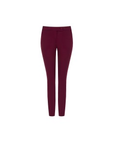 Skinny broek van scuba-crêpe met bijpassende knoop - Rinascimento
