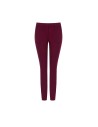 Skinny broek van scuba-crêpe met bijpassende knoop - Rinascimento