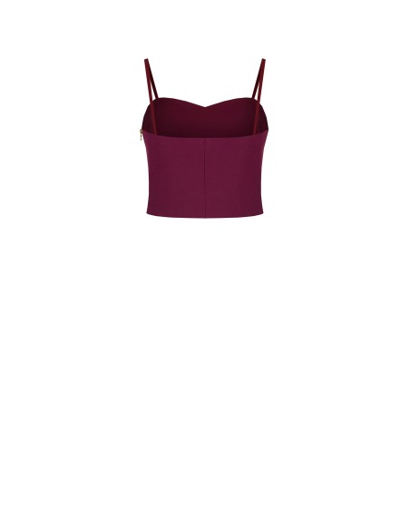 Bandeau-croptop van technische stof van Rinascimento