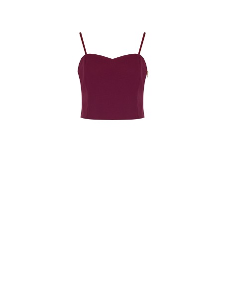 Bandeau-croptop van technische stof van Rinascimento