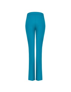 Uitlopende broek van scuba crêpe met tailleband van Rinascimento 2