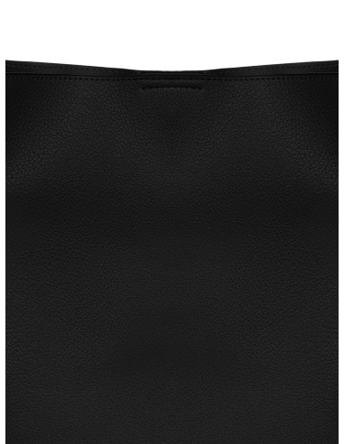 Maxi-handtas van imitatieleer met binnenpochette en afneembare schouderriem Rinascimento