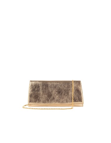 Metalen harde clutch van imitatieleer met kettingriem Rinascimento