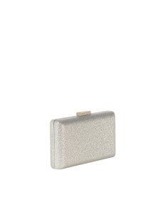 Harde glitterclutch met glittersluiting en kettingschouderband Rinascimento 2