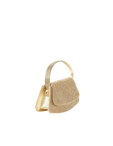 Met strass bezette handtas met kettingschouderband van Rinascimento