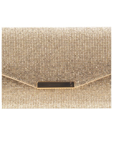 Met strass bedekte clutch met kettingriem van Rinascimento