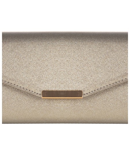 Glitterclutch met kettingriem Rinascimento