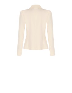 Korte double-breasted blazer van technische stof Rinascimento 2