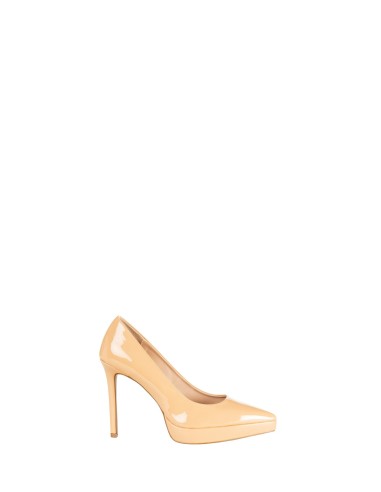 Lakleren pumps met plateauzool Rinascimento