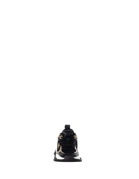Chunky sneakers met logo en metallic details Rinascimento