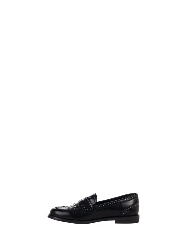 Rinascimento mocassins met studs en strass