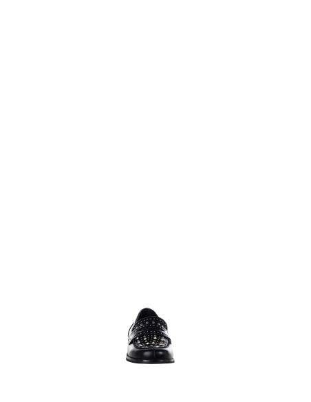 Rinascimento mocassins met studs en strass