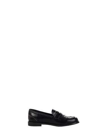 Rinascimento mocassins met studs en strass