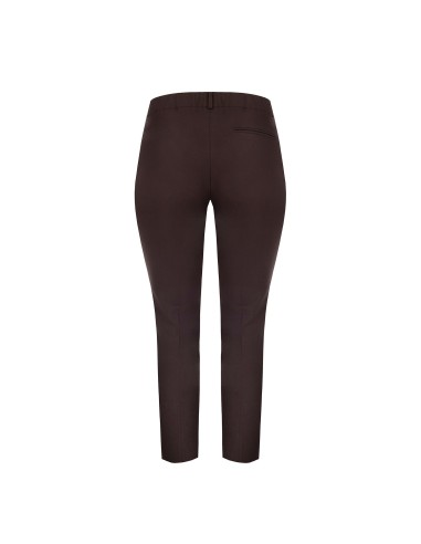 Curvy sigarettenbroek van technische stof met elastiek aan de achterkant Rinascimento Curvy