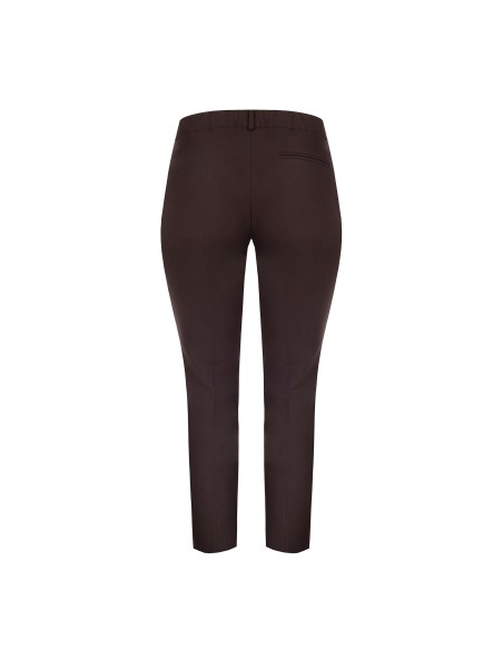 Curvy sigarettenbroek van technische stof met elastiek aan de achterkant Rinascimento Curvy