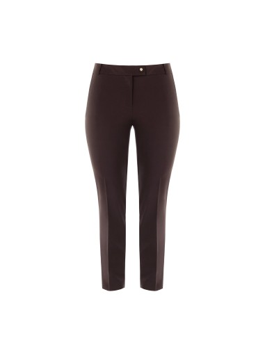 Curvy sigarettenbroek van technische stof met elastiek aan de achterkant Rinascimento Curvy