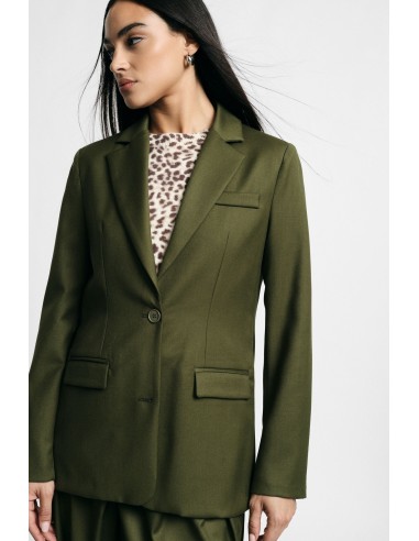 Blazer met klassieke revers en zakken met klep, alsjeblieft