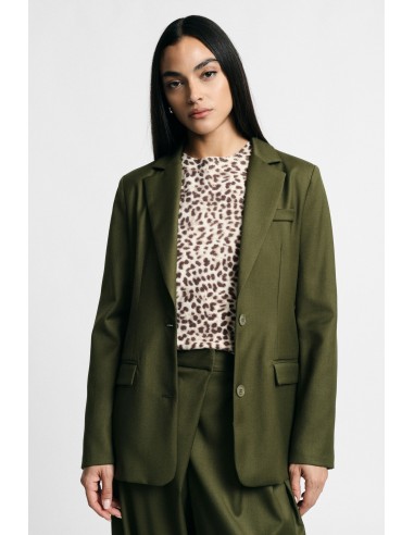 Blazer met klassieke revers en zakken met klep, alsjeblieft