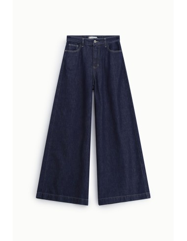 Jeans met wijde pijpen en vijf zakken Please