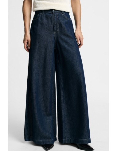 Jeans met wijde pijpen en vijf zakken Please